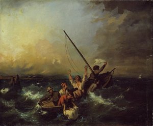 Naufragio da Eugene Isabey