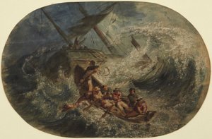 Naufragio da Eugene Isabey