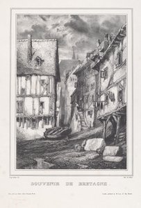 Souvenir de Bretagne da Eugene Isabey