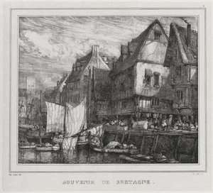 Souvenirs: Souvenir della Bretagna, Tavola 5, 1832