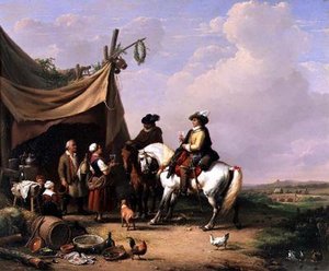La coppa della staffa da Eugene Joseph Verboeckhoven