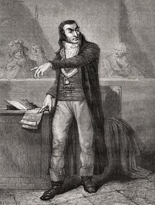 Antoine Quentin Fouquier-Tinville (1746-95), inciso da Blanpain da Eugene Joseph Viollat