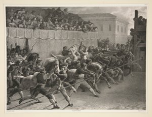 La partenza per la corsa (Una corsa di cavalli sta per iniziare)