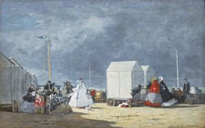 Tempesta in arrivo da Eugene Louis Boudin