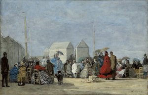 Scena di spiaggia a Trouville, 1864