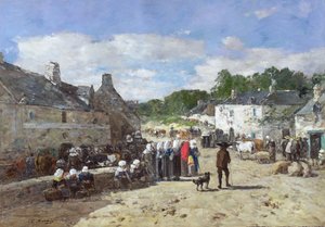 La festa da Eugene Louis Boudin