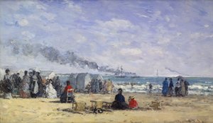 La spiaggia di Trouville all