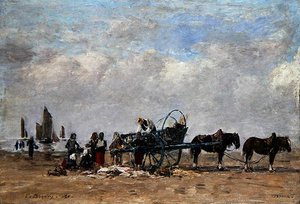 Il carretto del pesce, Berck