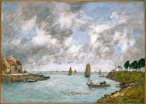 La foce del fiume Somme, St. Valery-sur-Somme, 1891