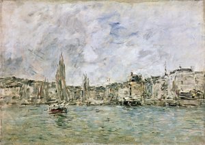 Il porto di Honfleur, 1896