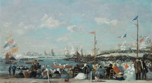 La regata a Le Havre, 1869
