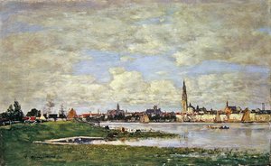 La Tete-de-Flandres ad Anversa da Eugene Louis Boudin