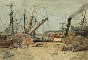 I pescherecci, 1885 da Eugene Louis Boudin