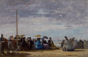 La spiaggia, 1864