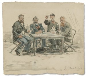 Alla fattoria Saint-Siméon (Jongkind, Émile van Marcke, Claude Monet e il "padre Achard"