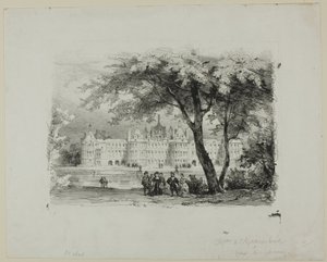 Castello di Chambord da Eugene Louis Lami
