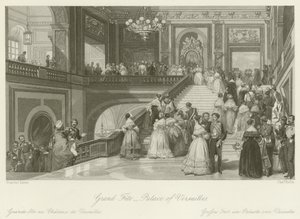 Grande festa al Palazzo di Versailles da Eugene Louis Lami