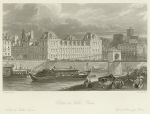 Hotel de Ville da Eugene Louis Lami