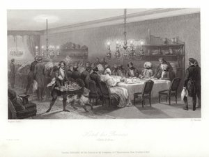 Hotel des Princes da Eugene Louis Lami