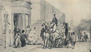 In Eaton Square, 1850, 1920 da Eugene Louis Lami
