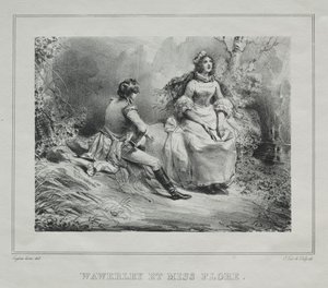 Vedute pittoresche della Scozia: Waverly e Miss Flora da Eugene Louis Lami