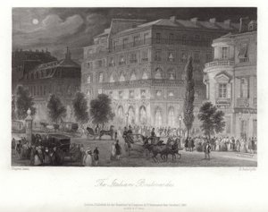 I boulevard italiani da Eugene Louis Lami