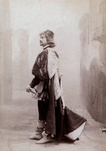 Comico francese Dauvillier, c. 1900, foto di Eugene Pirou