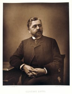 Gustave Eiffel, ingegnere francese, 1880