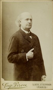 Ritratto di Leconte de Lisle 1818-1894, c. 1870 da Eugene Pirou