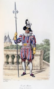 Cent-Suisses, Tenuta di cerimonia da Eugene Titeux