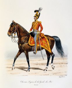 Chevau-Légers della Guardia del Re, 1814-15