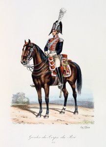 Gardes-du-Corps de Roi, 1814