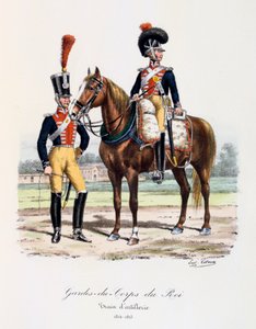 Gardes-du-Corps de Roi, Treno d