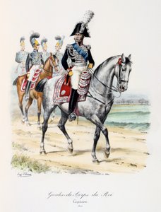 Gardes-du-Corps de Roi, Capitano da Eugene Titeux