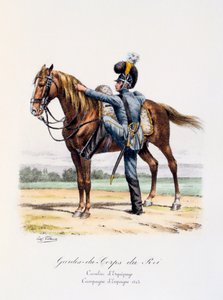 Gardes-du-Corps de Roi, Cavaliere d