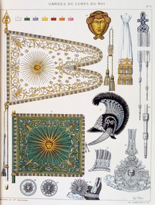 Gardes-du-Corps de Roi, Insignia da Eugene Titeux