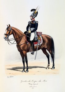 Gardes-du-Corps de Roi, Major-Général petite tenue, 1815 da Eugene Titeux
