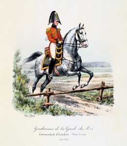 Gendarmi della Guardia del Re, Comandante d