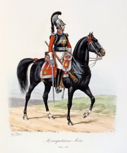 Mousquetaires Noirs, 1814-15
