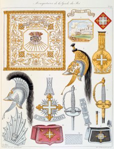Mousquetaires de la Garde du Roi, insegna