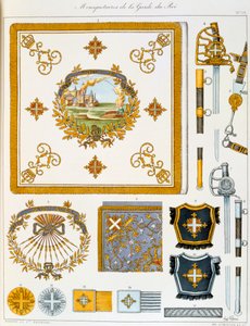 Moschettieri della Guardia del Re, Insegna