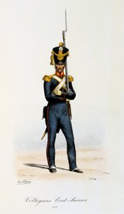 Voltigeurs, Cents-Suisses, 1815 da Eugene Titeux