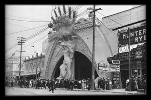 Ingresso a Dreamland, 1908