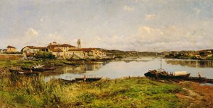 Veduta di Sesto Circalende, c.1885