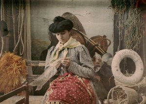 Ritratto di Celestina Interguglielmi da Eugenio Interguglielmi