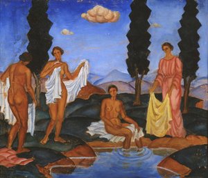 Bagnanti, 1910