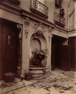 Antico Hôtel des Parlementaires, 3 Rue des Lions da Eugène Atget