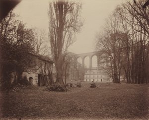 Arcueil-Cachan, Parco di Madame de Provigny da Eugène Atget