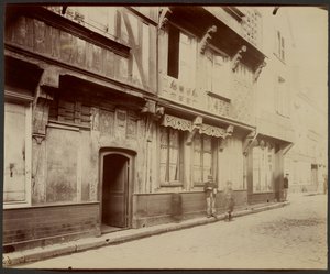 Beauvais, Casa Rue de la Manufacture da Eugène Atget