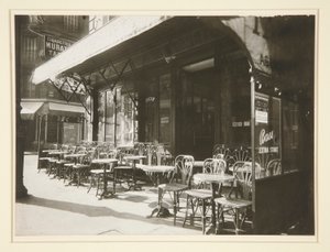 Caffè - Avenue de la Grande Armée da Eugène Atget
